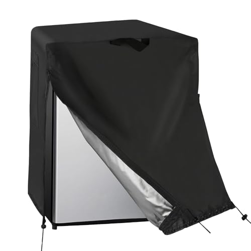 Rrlihjgu Kühlschrankabdeckung, wasserdicht, staubdicht, mit verstellbarem Kordelzug, verstellbarer Verschluss und langlebiges Material für Küchengeräte Rrlihjgu Kühlschrankabdeckung, wasserdicht, staubdicht, mit verstellbarem Kordelzug, verstellbarer Verschluss und langlebiges Material für Küchengeräte von Rrlihjgu