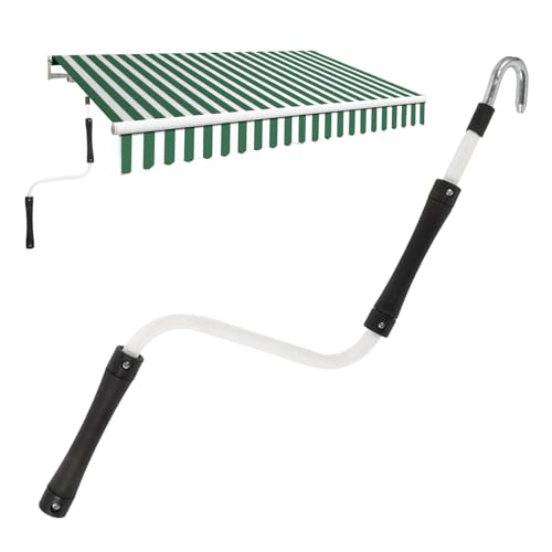 Rrlihjgu Kurbelgriff für Markise, ergonomischer Griff für Abdeckung, verlängerte Kurbel für Balkon, Terrasse, Garten, Camping Rrlihjgu Kurbelgriff für Markise, ergonomischer Griff für Abdeckung, verlängerte Kurbel für Balkon, Terrasse, Garten, Camping von Rrlihjgu