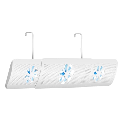 Rrlihjgu Lüftungsschlitze - verstellbarer Umsteller mit 3 Ventilatoren, Gitter für Schlafzimmer, Industrie, Fenster Rrlihjgu Lüftungsschlitze - verstellbarer Umsteller mit 3 Ventilatoren, Gitter für Schlafzimmer, Industrie, Fenster von Rrlihjgu