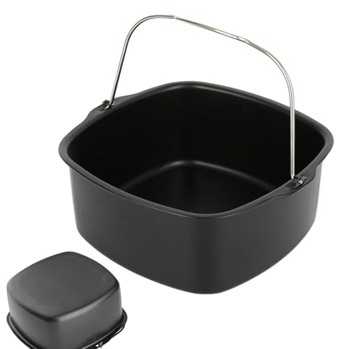 Rrlihjgu Multifunktionales Kochgeschirr Zum Backen,7/8 Zoll Quadratische Backform Aus Aluminiumstahl,Heißluftfritteuse Backform,Hochtemperaturbeständig,Antihaftbeschichtung,für Kuchen Rrlihjgu Multifunktionales Kochgeschirr Zum Backen,7/8 Zoll Quadratische Backform Aus Aluminiumstahl,Heißluftfritteuse Backform,Hochtemperaturbeständig,Antihaftbeschichtung,für Kuchen von Rrlihjgu