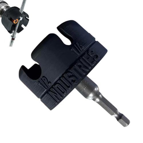 Rrlihjgu Nuss-Zipper Aufsatz Für Bohrmaschine | Nuss-Bohrer Steckschlüssel Werkzeug-Set - Ergonomisches Zeitsparendes Befestigungsmontage Zubehör Für Heimwerker Möbelreparatur Bauprojekte Techniker von Rrlihjgu