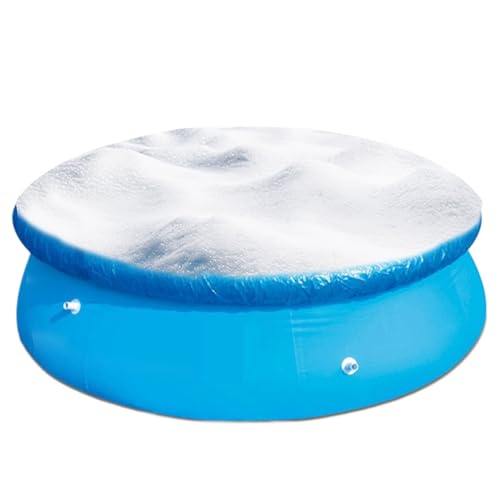 Rrlihjgu Poolabdeckung | Staubschutz mit Verschlussschnur, Winterschutzdecke mit Schnellmontage für Garten Spa Outdoor von Rrlihjgu