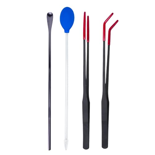 Rrlihjgu Reptilien-Fütterungszange, Reptilien-Fütterungszange, Futterstation mit Gummispitze, langer Griff für Eidechsen Rrlihjgu Reptilien-Fütterungszange, Reptilien-Fütterungszange, Futterstation mit Gummispitze, langer Griff für Eidechsen von Rrlihjgu