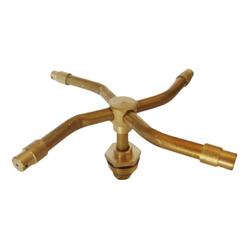 Rrlihjgu Rotationsregner für Gartenbewässerung, breite Abdeckung für Garten und Außenbereich, Sprinklerkopf für Garten, Rasen, Hof und Haus von Rrlihjgu