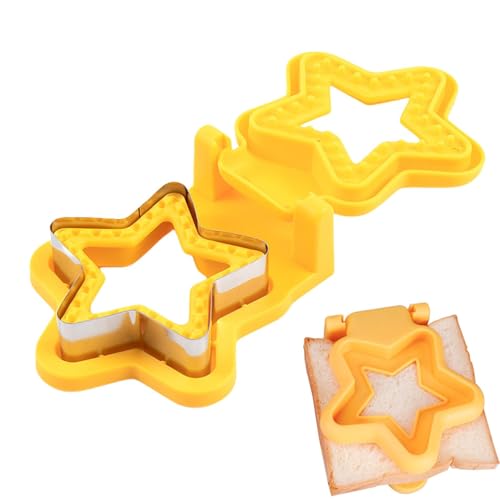 Rrlihjgu Sandwich-Maker-Form, Dinosaurier-Form, Keksversiegelung, krustlose Sandwich-Brot-Pfannkuchen-Maschine für Kinder, Erwachsene, von Rrlihjgu