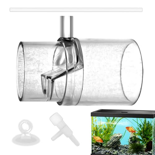 Rrlihjgu Sauerstofffilter für Aquarium, Belüfter ohne Strom, verstellbarer Filter, Verbesserung der Wasserqualität für Teiche und Anbau Rrlihjgu Sauerstofffilter für Aquarium, Belüfter ohne Strom, verstellbarer Filter, Verbesserung der Wasserqualität für Teiche und Anbau von Rrlihjgu