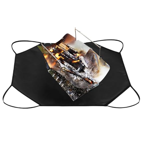 Rrlihjgu Schweißmatte, feuerhemmende und flammhemmende Oberfläche zum Schweißen, Küchenzubehör für den Außenbereich für Werkstatt Zuhause und Schmiede von Rrlihjgu