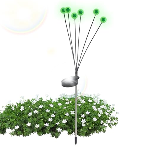 Rrlihjgu Solare Halloween-Augenleuchten | Halloween Dekorationen Solar gruselige Augenlichter - Schwankende Weglaternen Dekobeleuchtung für Weg Terrasse Gartenbeet Gartenparty von Rrlihjgu