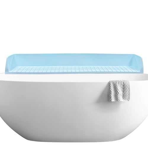 Rrlihjgu Spritzschutz für Badewanne, Kinderspielzeug aus Silikon, mit Saugnäpfen für Kinder, Spielzeug und Waschbecken Rrlihjgu Spritzschutz für Badewanne, Kinderspielzeug aus Silikon, mit Saugnäpfen für Kinder, Spielzeug und Waschbecken von Rrlihjgu