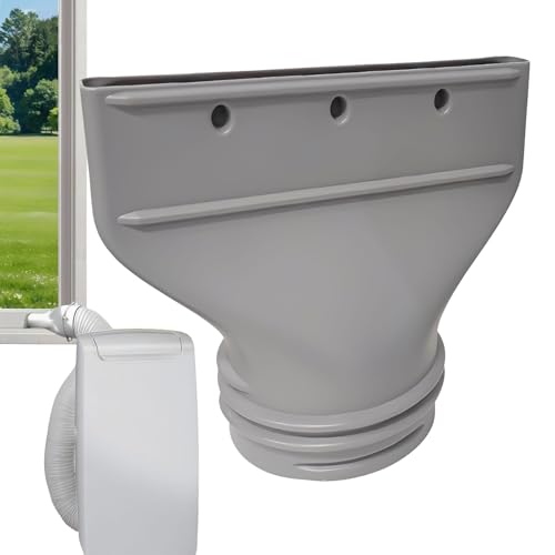 Rrlihjgu Tragbarer Schlauchadapter | Anschluss Für Abluftschlauch Tragbare Klimaanlage | Verbindungsstück Für 13 Cm 15 Cm Entlüftungsschläuche Im Wohnzimmer Garage Schlafzimmer Zuhause von Rrlihjgu