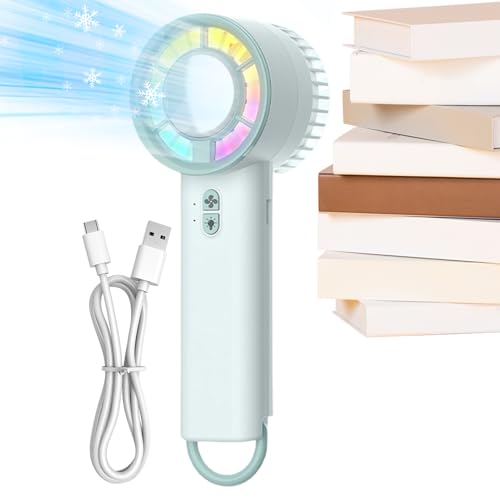 Rrlihjgu Tragbarer Ventilator Wiederaufladbar - Mobiler Kühlventilator - 3 Stufen Leiser Lüfter Mit Licht Für Camping Auto Schreibtisch Golf Und Zuhause Rrlihjgu Tragbarer Ventilator Wiederaufladbar - Mobiler Kühlventilator - 3 Stufen Leiser Lüfter Mit Licht Für Camping Auto Schreibtisch Golf Und Zuhause von Rrlihjgu