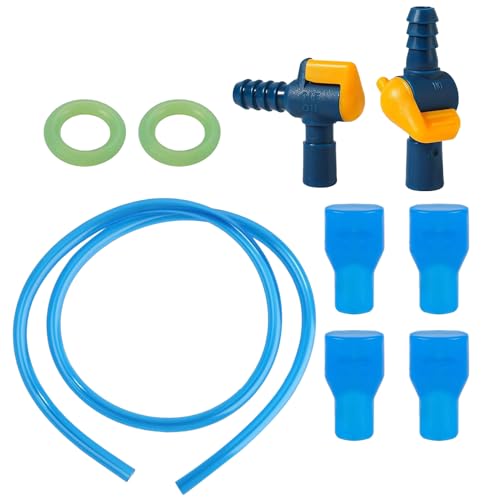 Rrlihjgu Trinkventil, Trinkblasen Mundstück Set, Fahrrad Trinkblase Beißventil für Rucksack Sport Outdoor Wandern Abenteuer Fitness Rrlihjgu Trinkventil, Trinkblasen Mundstück Set, Fahrrad Trinkblase Beißventil für Rucksack Sport Outdoor Wandern Abenteuer Fitness von Rrlihjgu