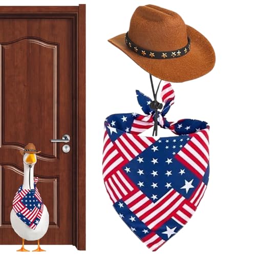 Rrlihjgu Unabhängigkeitstag Gänse Outfit Set | Feiertagsfahnen Tieroutfit Dekoration - Niedliches Festtagskostüm Für Gartenpartyzubehör Outdoor Deko Rrlihjgu Unabhängigkeitstag Gänse Outfit Set | Feiertagsfahnen Tieroutfit Dekoration - Niedliches Festtagskostüm Für Gartenpartyzubehör Outdoor Deko von Rrlihjgu