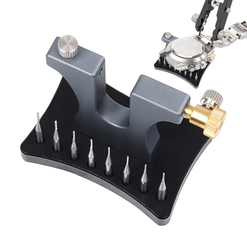 Rrlihjgu Zerbrochener Schraubenentferner, Präzisions-Schraubendreher-Einstellung, wiederverwendbarer Uhrenreparaturschraubendreher, multifunktionales Reparaturzubehör, Ersatzzubehör von Rrlihjgu