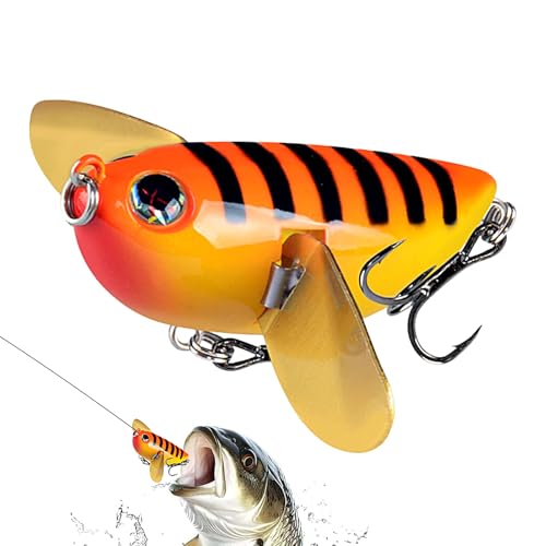 Rrlihjgu Zikadenköder, Köder mit süßem Wasser, mit oszillierender Bewegung, Simulationsausrüstung für Meer, See, Teich und Fluss von Rrlihjgu