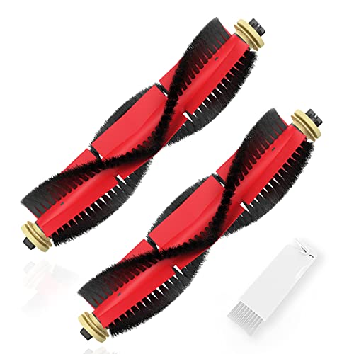Rrochio Original Hauptbürste Zubehör Kompatibel für Roborock S5,S5Max,S6,S6 Pure,S6 MaxV,S4 und E, 2er Pack von Rrochio