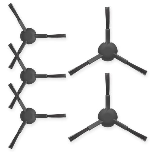 Rrochio 5 Seitenbürsten für Dreame L20 Ultra, Saugroboter Zubehör für Dreame L10s Pro Gen 2, L10s Pro Ultra, D9 Plus, L10s Plus, S10, S10 Plus, X30 Ultra, S20 Ultra, Mova E30 Ultra Ersatzteile von Rrochio