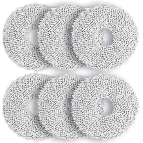Rrochio Wischtücher für ECOVACS N30 Pro Omni, Saugroboter Zubehör für ECOVACS DEEBOT T30S PRO OMNI, T30 PRO OMNI, T30C Pro Omni, T50 Pro Omni, T50 MAX PRO OMNI,T30S COMBO COMPLETE Ersatzteile Mopptuch von Rrochio