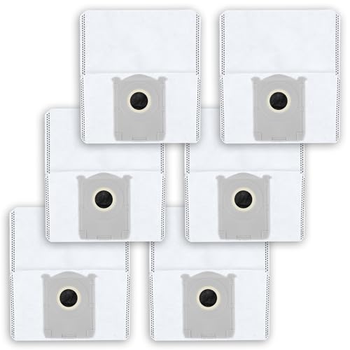 Rrochio Staubbeutel für ECOVACS DEEBOT X8 Pro Omni, 6 Zubehör für Saugroboter ECOVACS X8 Omni, T80 Omni, T30C Pro Omni, T50 OMNI, T50 Pro Omni, T50 MAX PRO OMNI, X9 Pro 3L Kapazität Beutel Ersatzteile von Rrochio