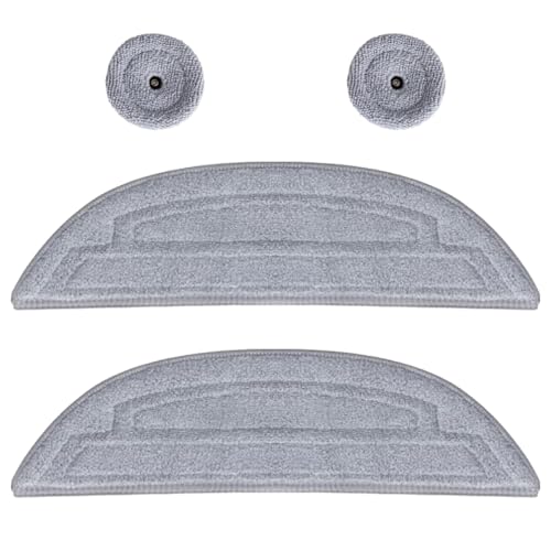 Rrochio Wischtücher für roborock S8 MaxV Ultra, Zubehör Mop für Saugroboter roborock S8 Max Ultra Ersatzteile Mopptuch Auswaschbarer Rrochio Wischtücher für roborock S8 MaxV Ultra, Zubehör Mop für Saugroboter roborock S8 Max Ultra Ersatzteile Mopptuch Auswaschbarer von Rrochio