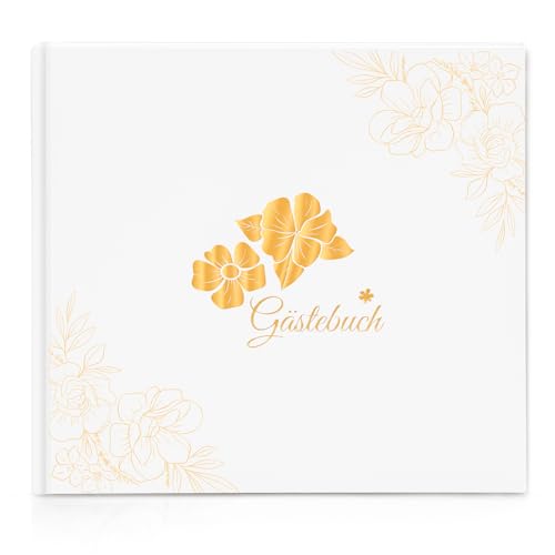 Gästebuch Hochzeit Blanko mit 40 Schöne Aufkleber und 48 Doppelseiten Premium Dickem Papier, 21x23cm Gästebuch Geburtstag, Hardcover Hochzeit Gästebuch für Hochzeit Geburtstage JGA Taufe Ferienwohnung Gästebuch Hochzeit Blanko mit 40 Schöne Aufkleber und 48 Doppelseiten Premium Dickem Papier, 21x23cm Gästebuch Geburtstag, Hardcover Hochzeit Gästebuch für Hochzeit Geburtstage JGA Taufe Ferienwohnung von Rsarouud MoY