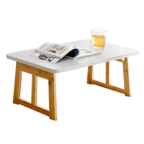 Rsmmpqa Mobiler Beistelltisch aus Massivholz, tragbarer Klapptisch, Computer-Monitorständer, Zuhause, Büro ist verfügbar, drei Größen sind erhältlich (Größe: 70 x 40 x 31 cm) (70 x 40 x 31 cm) von Rsmmpqa