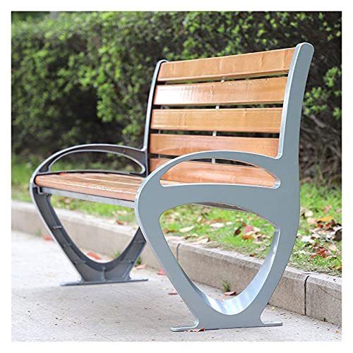 Rsmmpqa Park Gartenbänke Terrasse Massivholz Bänke 2-3 Personen Hofsitze Outdoor Wetterbeständige Veranda Stühle Gusseisen e (Größe: 149,9 cm lang () von Rsmmpqa