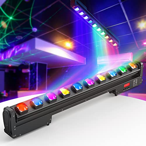 Wallwasher Bühnenlichter, 250W RGBW 4in1 LEDs DMX512 Swing Strahler Partylichter DJ Lichter Außenwandlichter für Live Events, Bars, Disco, Partys, Hochzeiten von Rtktoup
