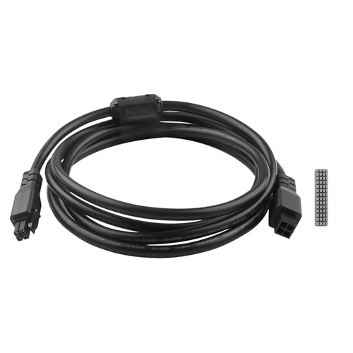 RtottiM 4Pin AMS Lite-Verlängerungskabel für Bambu Lab A1/A1 Mini 3D-Drucker, 1.5 m 22AWG Magnetring & Silikondüsenbürste - Ideal für flexible Platzierung und Düsenreinigung(Nicht Geeignet für X1 P1) von RtottiM