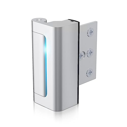 Rtxbvg 1Pack TüRverstäRkungsschloss, U-TüRverstäRkungsschloss Aus Aluminiumlegierung, 3-SicherheitstüRschloss Home Proof Door Stopper von Rtxbvg