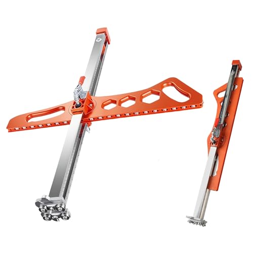 Gipskarton Schneider, Hochpräziser Gipskarton mit Skala Schneiden, Trockenbau-Schneidewerkzeug, Doppelseitige Klinge, 1,5–60 cm Schnittbreite, für Wand, Holz von Ruaizel