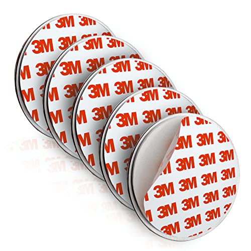 Magnetbefestigung für Rauchmelder Magnethalter Feuermelder Selbstklebende Magnethalterung Klebeflche 74.5mm Durchmesser 5er Set von Ruan