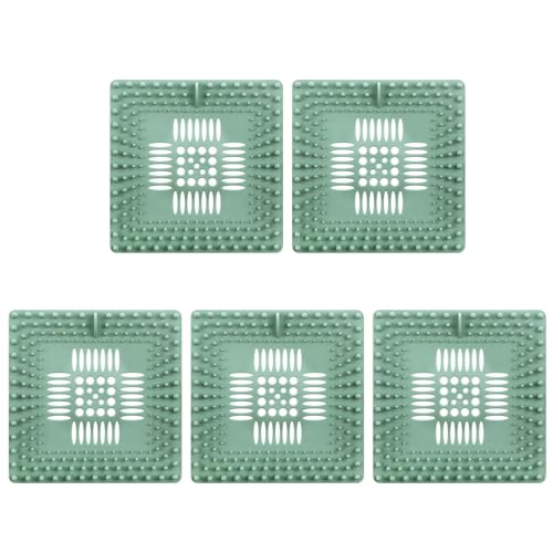 5 Stück Duschablauf Haarfallen Flexible stabile Materialien einfach zu installieren für Badewanne und Küchenspülen Haarsieb von Ruarby
