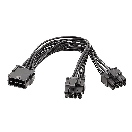 8Pin Auf 8Pin (6+2P) PCIExpress Grafikkarte Stromadapterkabel 8pin 8pin PCIE Verlängerungsleitungen 20CM Für Grafikkarte 8Pin Buchse Auf Dual8Pin Stecker Kabeladapter 20cm CPU 8Pin Auf PCIE 2X 8Pin von Ruarby