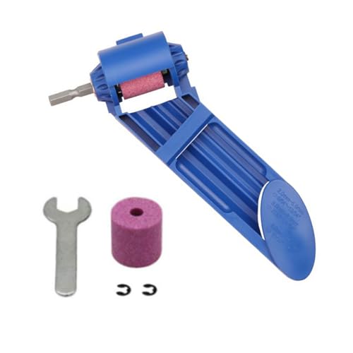 Bohrer-Schärf-Kits mit Schleifmaschine und Stein für den einfachen Einsatz in Werkstätten und Garagen, tragbarer Bohrerspitzer von Ruarby