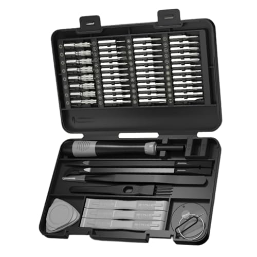 Fortgeschrittener Mehrzweck Kompakt 58 Stück Schraubendreher Geeignet Für Elektronik Schmuckgläser Reparatur Und Diyer Projekte Tragbares Werkzeugkit Geeignet von Ruarby