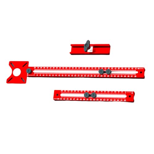 Fräsrillen, Halterung, Schublade, Bohrschablonen, Aluminium, Maschinenbasis, runde Schlitze, professionelle Holzbearbeitungswerkzeug Fräsrillen, Halterung, Schublade, Bohrschablonen, Aluminium, Maschinenbasis, runde Schlitze, professionelle Holzbearbeitungswerkzeug von Ruarby
