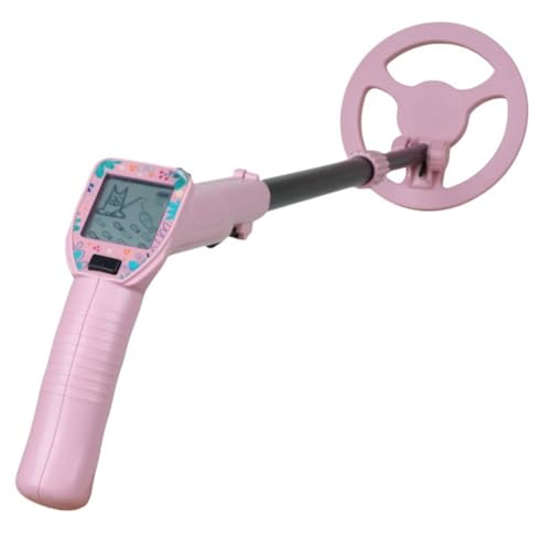 Professioneller Metalldetektor für Kinder, ergonomischer Griff, Design, Schatzjäger-Gerät für Park, Camping, Sandkasten, Erkundung, Metalldetektor für Parks und Strände von Ruarby