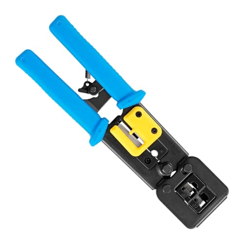 RJ45 Crimpzange Ethernet Crimpzange RJ45 Crimper Abisolierzange Zange für CAT5 CAT5e CAT6 RJ11 RJ12 Professionelle Netzwerke RJ45 Crimpzange Ethernet Crimpzange RJ45 Crimper Abisolierzange Zange für CAT5 CAT5e CAT6 RJ11 RJ12 Professionelle Netzwerke von Ruarby