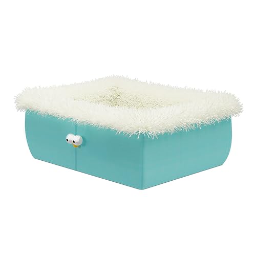 Ruarby Hundebett, dick, langhaarig, abnehmbares Kissen, Sofa für kleine bis große Haustiere, kreatives Haustierbett, Nest, Plüsch Ruarby Hundebett, dick, langhaarig, abnehmbares Kissen, Sofa für kleine bis große Haustiere, kreatives Haustierbett, Nest, Plüsch von Ruarby