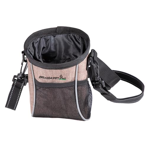 Ruarby PoopBagHolder Hundeleckerlibeutel zum Spazierengehen mit PoopBagHolder Hundetraining Hüfttasche Haustier-Leckerli Outdoor Haustierzubehör für Spaziergänge mit dem Hund von Ruarby