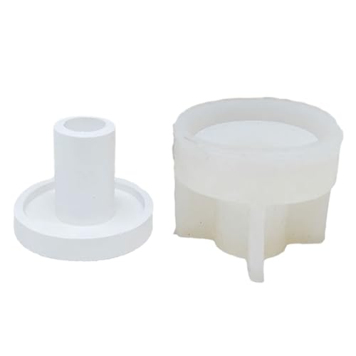 Runde Teelichthalterformen zum Basteln von Gipsdekorationen, temperaturbeständig von Ruarby