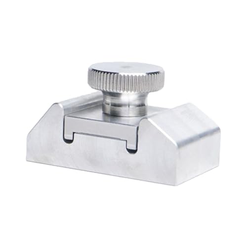 Schleifpapierhalter, Lederschneiden, handgefertigt, Lederhandwerk, Schärfhalterung, Aluminiumlegierung, Schleifpapierblock von Ruarby