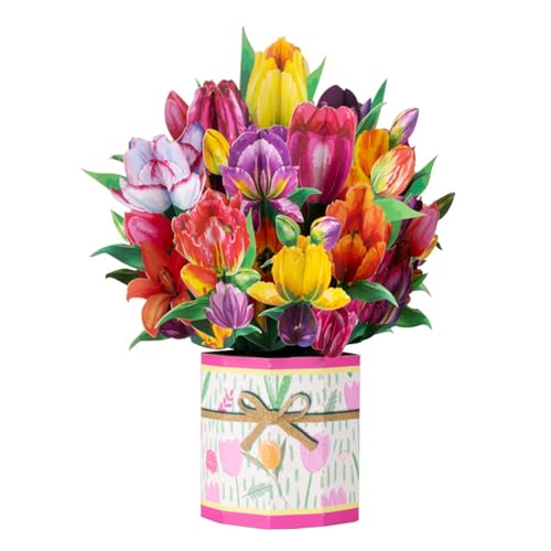 Schmetterlings-Festivalkarten, "Happy Mother's Day", dekorative Grüße für Feste, Feiern, Urlaubswünsche, Papier von Ruarby