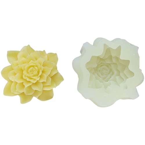 Silikonform in Blumenform für Seife und Duft, künstlerisches Handwerkswerkzeug von Ruarby