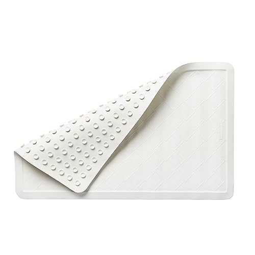 Rubbermaid Badezimmerteppich mit Sicherheitsgriff, Medium, weiß, 1 von Rubbermaid Commercial Products