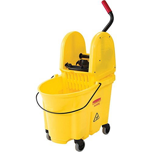 Rubbermaid Commercial Products 35qt WaveBrake Down Press Combo High Performance Mopping System - Yellow von Rubbermaid Commercial Products