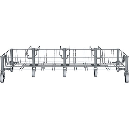 Rubbermaid Commercial Products Slim Jim Stainless Steel Quadruple Dolly von Rubbermaid Commercial Products