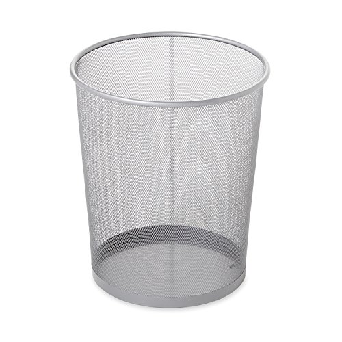 Rubbermaid Commercial Products 5gal Round Mesh Wastebasket - Silver von Rubbermaid Commercial Products