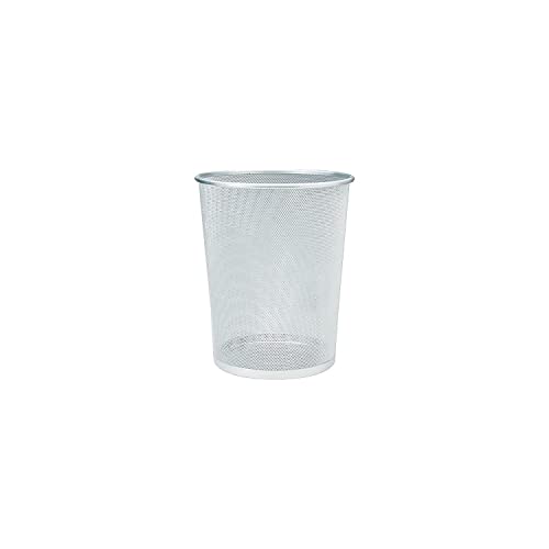 Rubbermaid Commercial Products 5gal Round Mesh Wastebasket - Silver von Rubbermaid Commercial Products